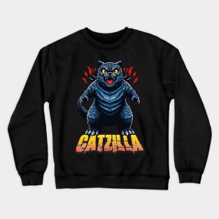 Catzilla S01 D39 Crewneck Sweatshirt